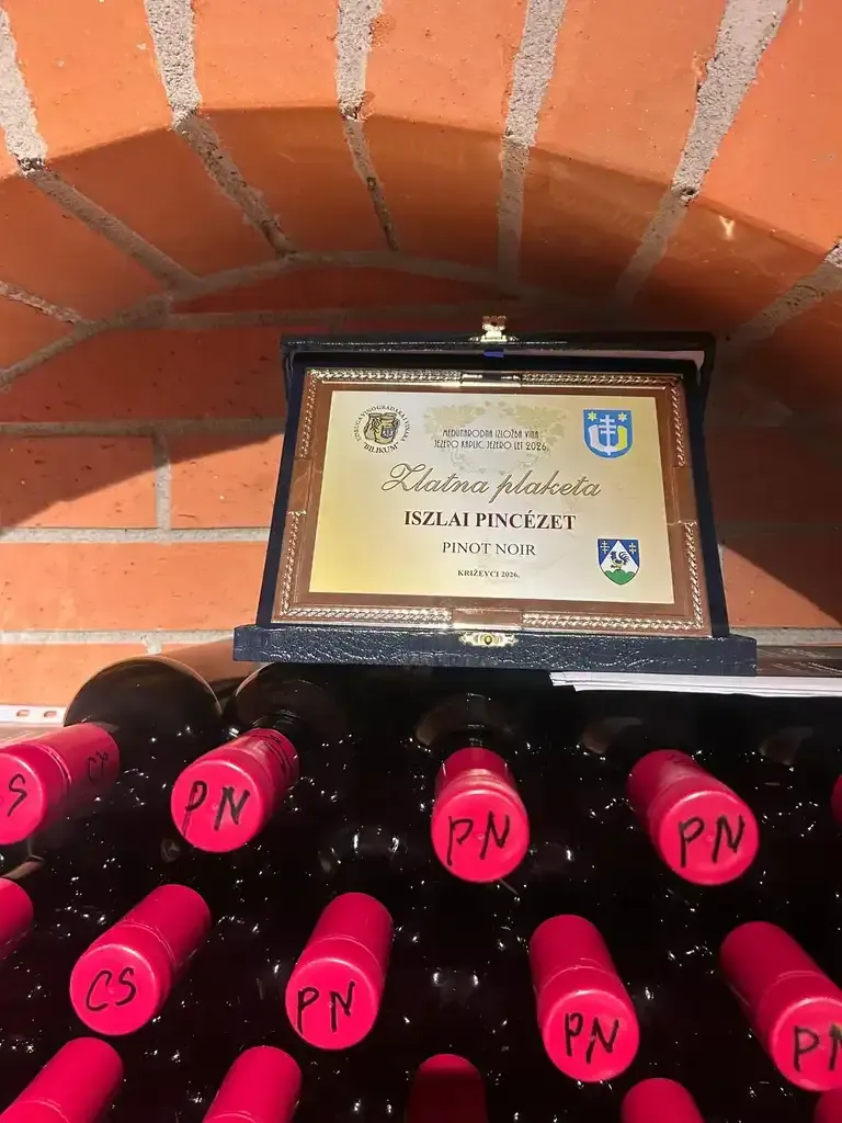 Plachetă de aur – Pinot Noir, 2026