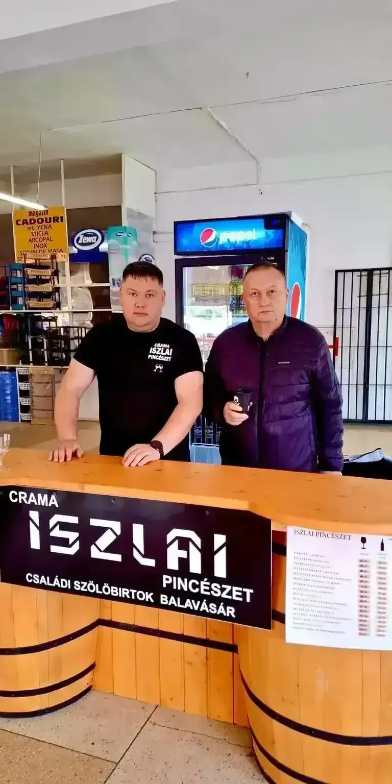 Árusítás a standon